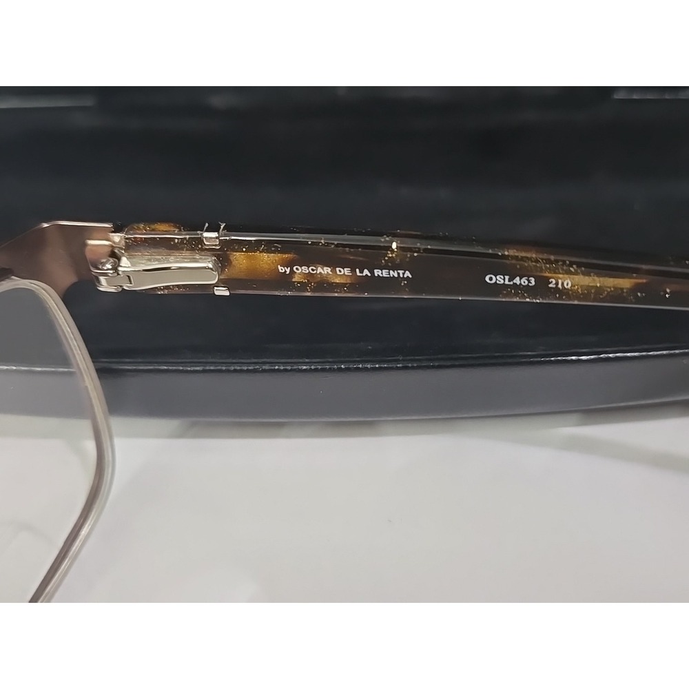 Oscar De La‎ Renta OSL463 210 Glitter Tortoise Eyeglasses (Frames Only) 52-17 - Picture 5 of 7